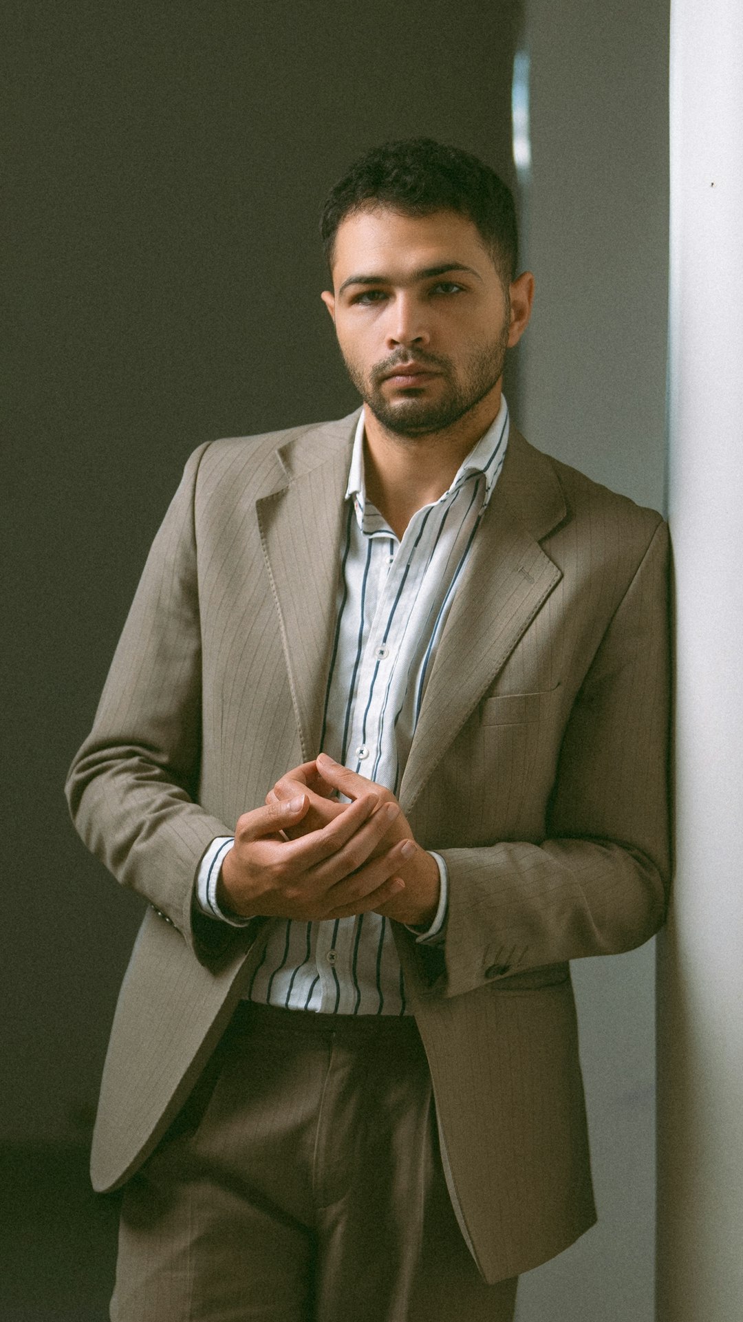 Light Gray Summer Suit